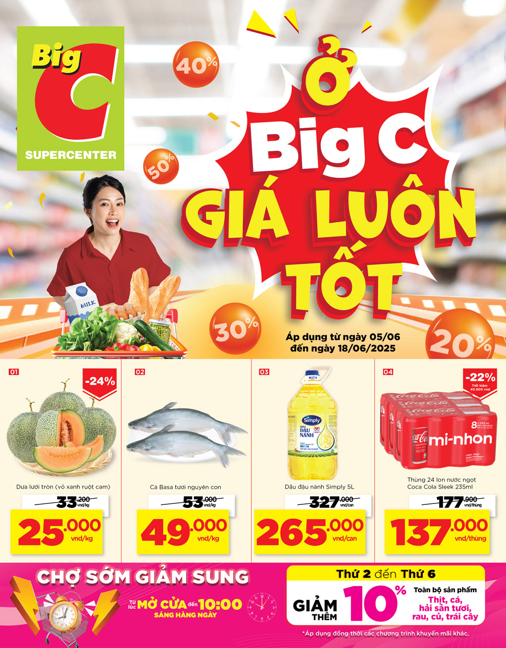 Ở Big C giá luôn tốt