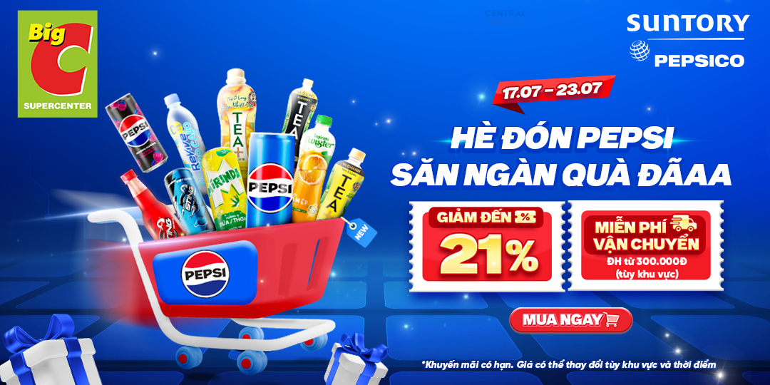 HÈ ĐÓN PEPSI - SĂN NGÀN QUÀ ĐÃ TẠI GO! APP
