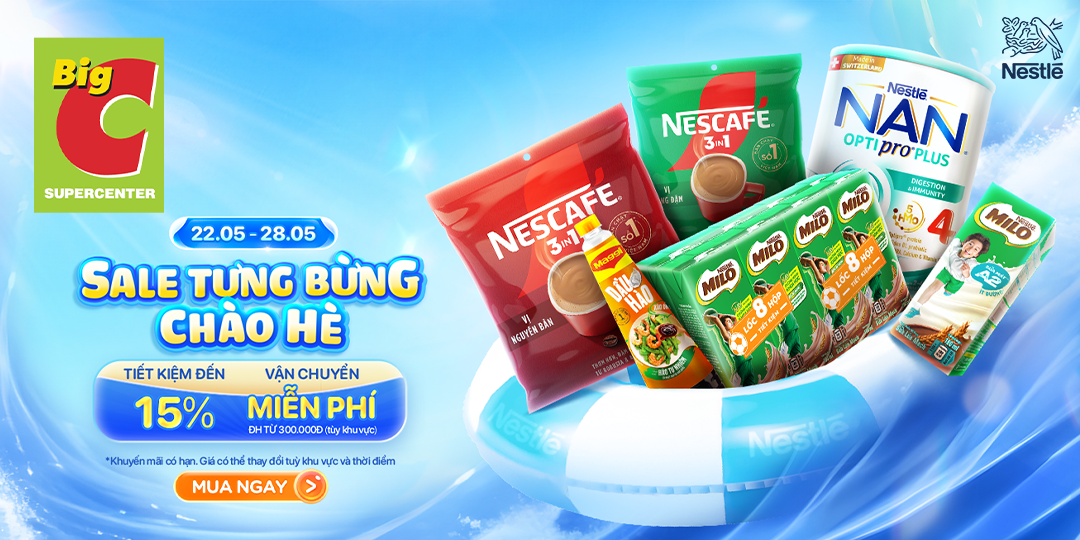 NẠP NĂNG LƯỢNG CÙNG NESTLÉ - ĐÓN HÈ THÍCH MÊ