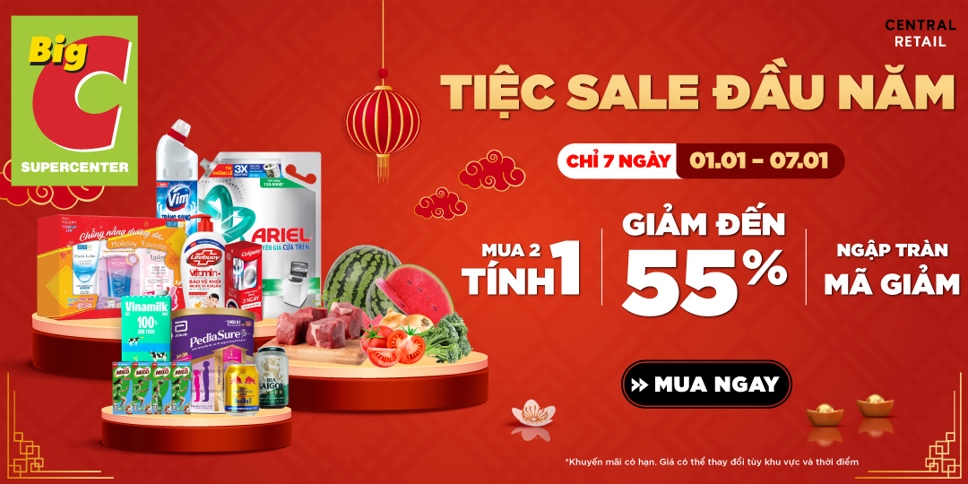 TUNG DEAL ĐÓN TẾT, TIỆC SALE ĐẦU NĂM