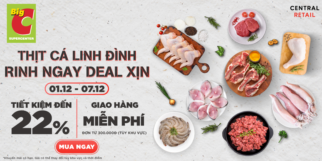 THỊT CÁ LINH ĐÌNH - RINH NGAY DEAL XỊN