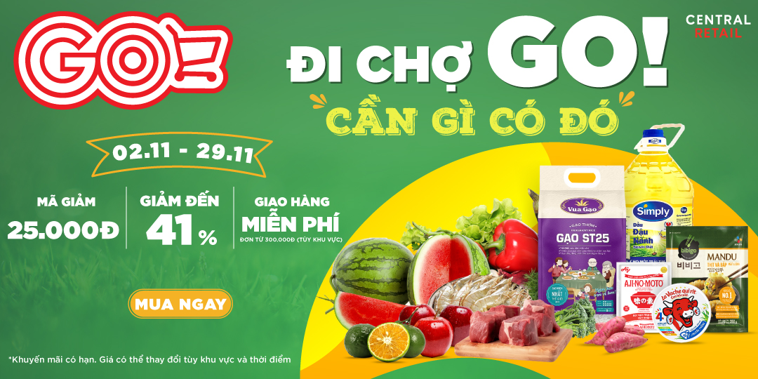 GHÉ APP GO! & Big C “ÔM” ƯU ĐÃI VỀ NHÀ