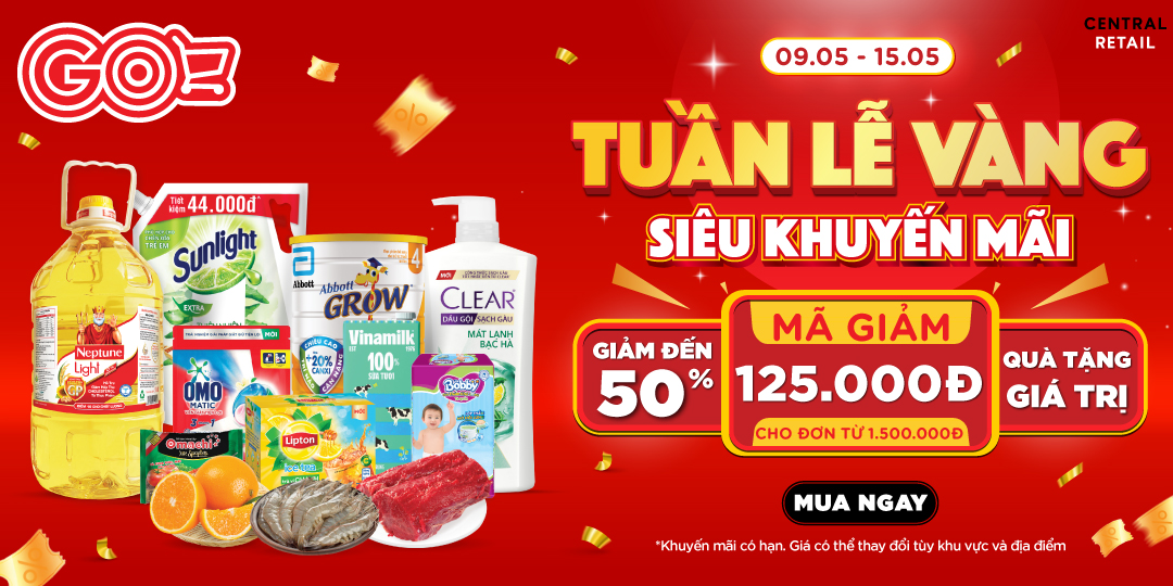 TUẦN LỄ VÀNG - SIÊU KHUYẾN MÃI