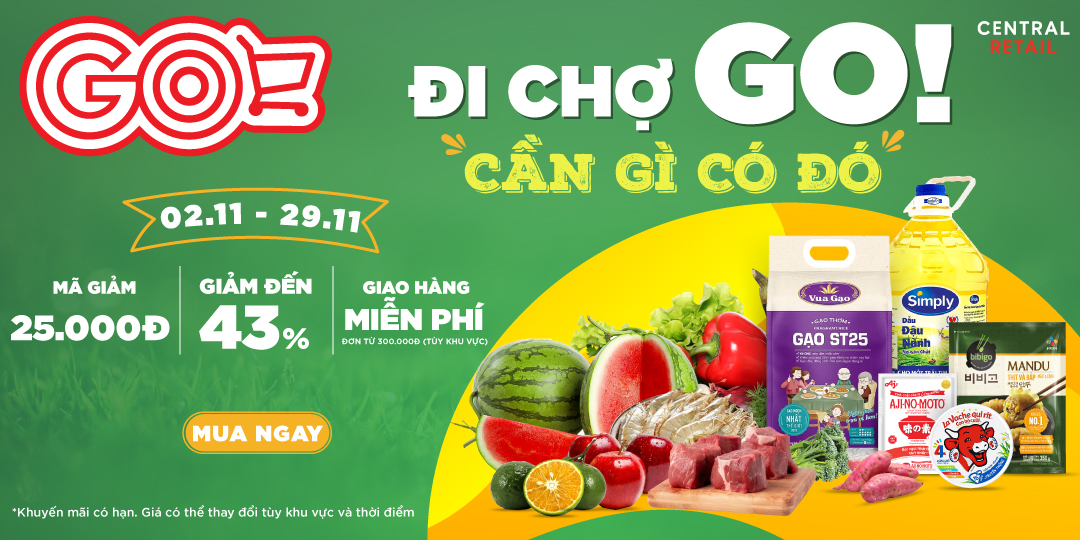 GHÉ APP GO! & Big C “ÔM” ƯU ĐÃI VỀ NHÀ