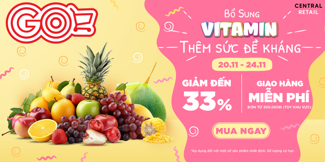 BỔ SUNG VITAMIN - THÊM SỨC ĐỀ KHÁNG