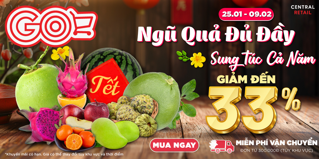 NGŨ QUẢ ĐỦ ĐẦY - SUNG TÚC CẢ NĂM