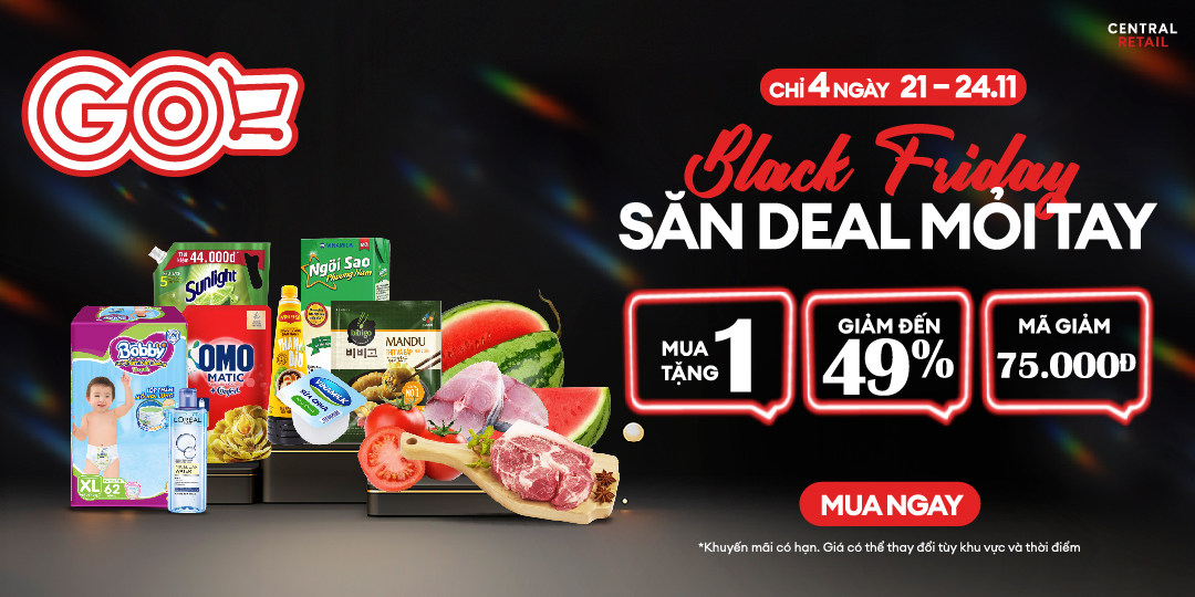 BLACK FRIDAY - CHỐT DEAL MỎI TAY