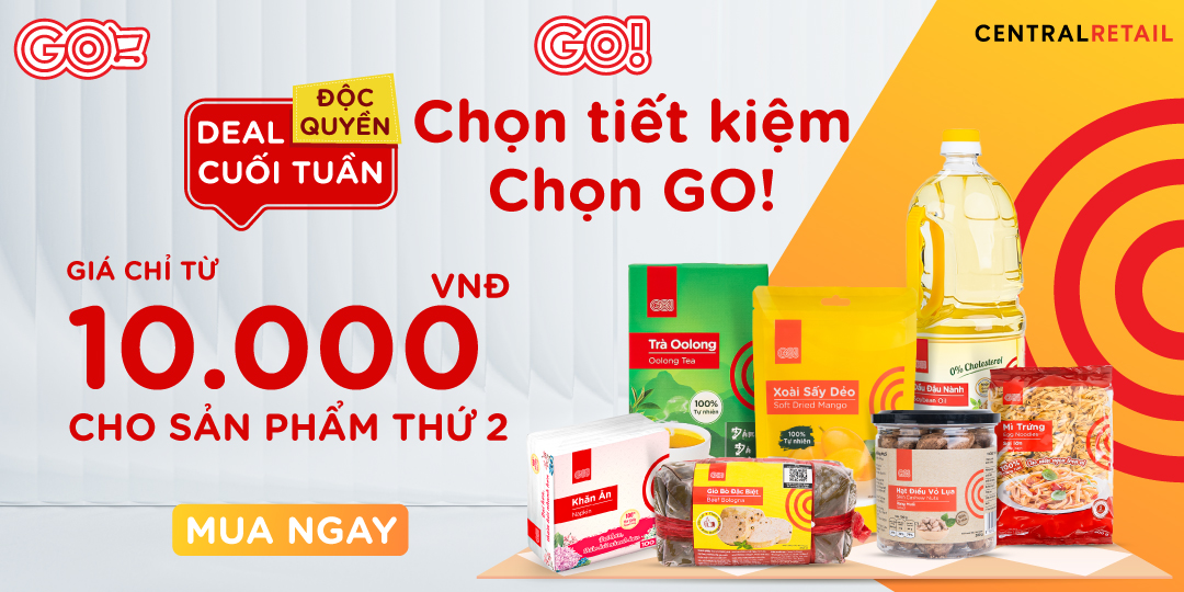 CUỐI TUẦN GHÉ THĂM VỚI ƯU ĐÃI BẤT NGỜ CÙNG GO! & Big C