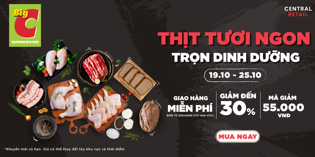 THỊT TƯƠI NGON - SỰ LỰA CHỌN HOÀN HẢO CHO BỮA ĂN ĐẦY DƯỠNG CHẤT