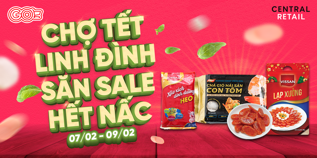 MỞ CHỢ TẾT LINH ĐÌNH - SĂN SALE HẾT NẤC