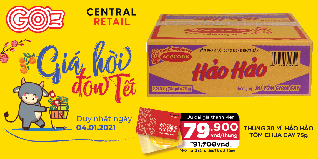 SPECIAL FLASHSALE CHO THÀNH VIÊN | MÌ HẢO HẢO GIẢM MẠNH CÒN 79.900VND/THÙNG