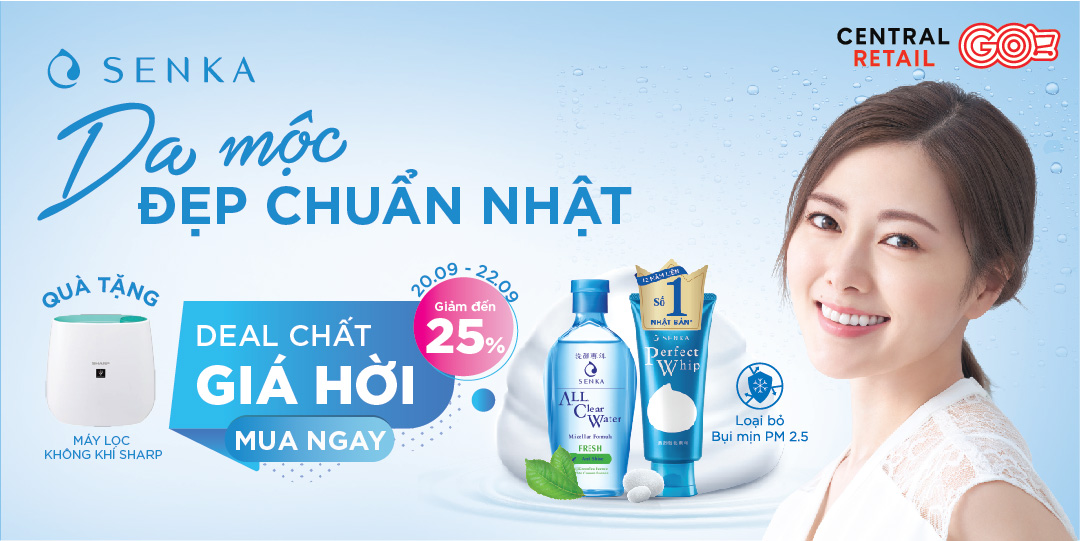 DA MỘC ĐẸP CHUẨN NHẬT CÙNG SENKA - ƯU ĐÃI HƠN 25%