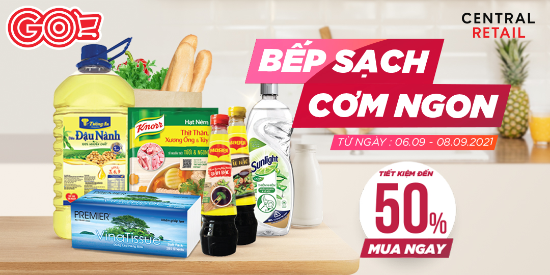 TUNG DEAL “BẾP SẠCH” CẢ NHÀ “NGON CƠM” CÙNG GO!