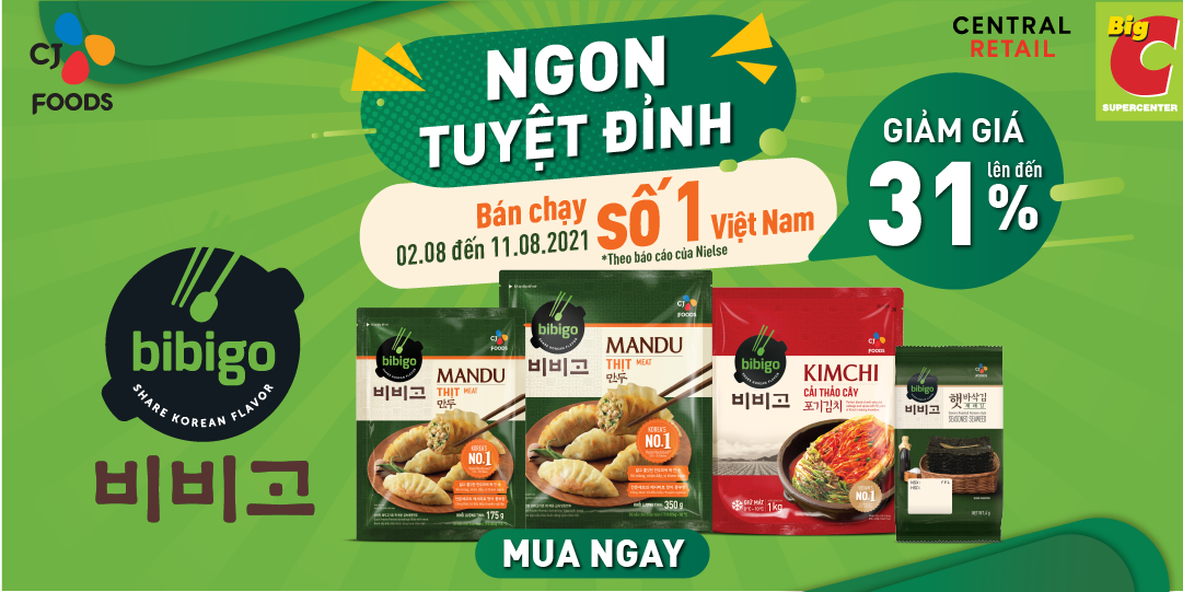 CƠM NHÀ TIỆN LỢI VỚI KHUYẾN MÃI HƠN 31% TỪ CJ