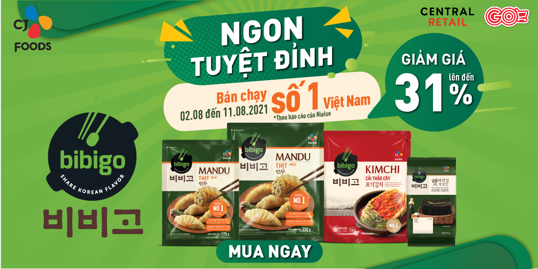 CƠM NHÀ TIỆN LỢI VỚI KHUYẾN MÃI HƠN 31% TỪ CJ