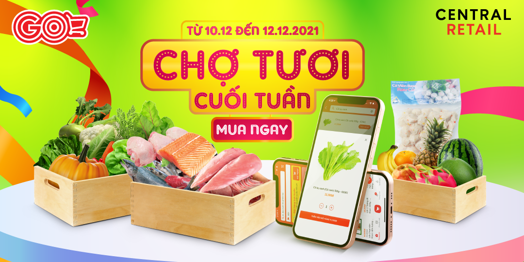 CHỢ TƯƠI CUỐI TUẦN - 3 NGÀY MƯA SALE SIÊU TIẾT KIỆM