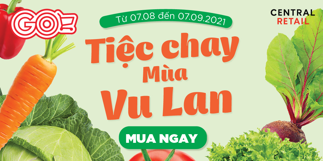 THỰC PHẨM CHAY, MỪNG THÁNG VU LAN SALE CHẠM ĐÁY - CHỈ CÓ TẠI GO!