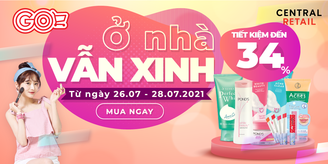 MỸ PHẨM THƯƠNG HIỆU - GIẢM ĐẾN 34% CHỈ CÓ TẠI GO!