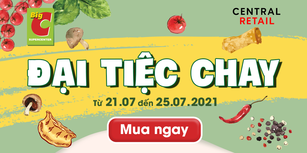 BỮA TIỆC THỊNH SOẠN, ĐẠI TIỆC CHAY CHỜ BẠN TẠI Big C