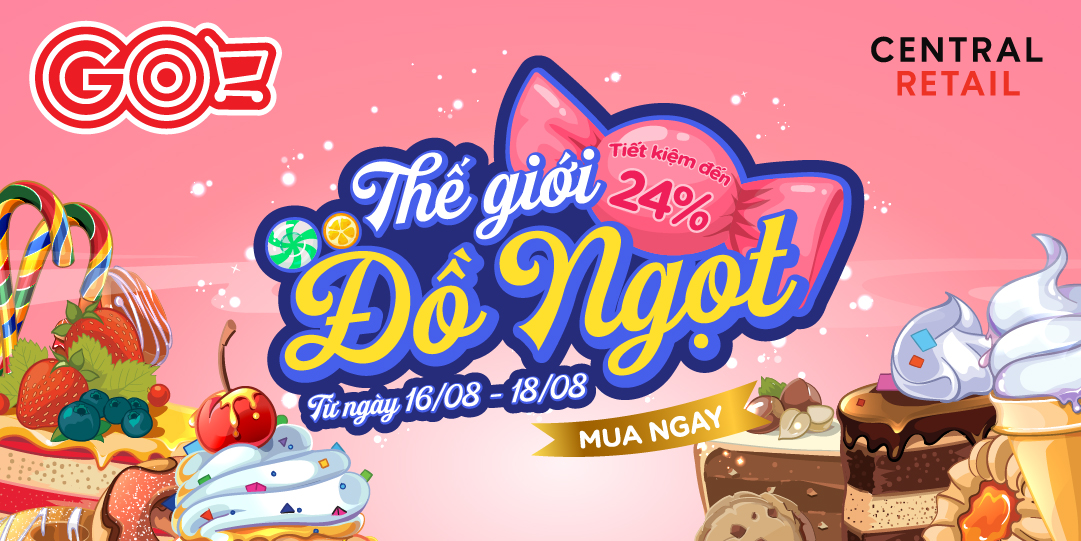 THẾ GIỚI ĐỒ NGỌT - BẠT NGÀN DEAL RẺ ĐẾN 24%