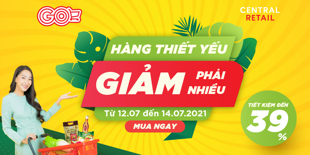 ĐI CHỢ GO! - MUA HÀNG THIẾT YẾU KHÔNG LO VỀ GIÁ!