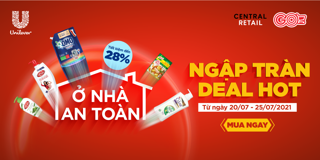 Ở NHÀ AN TOÀN, NGẬP TRÀN DEAL HOT HƠN 28%