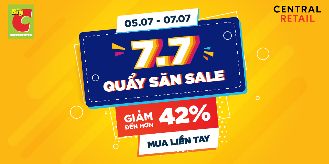 QUẨY SĂN SALE HỐT NGAY DEAL NÓNG 42% CHỈ CÓ Ở Big C