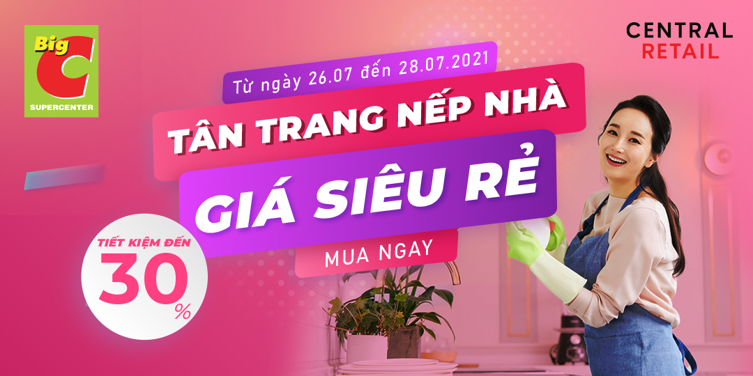 KHUYẾN MÃI KHỦNG CHO HỘI YÊU BẾP - GIA DỤNG GIẢM SỐC 50%