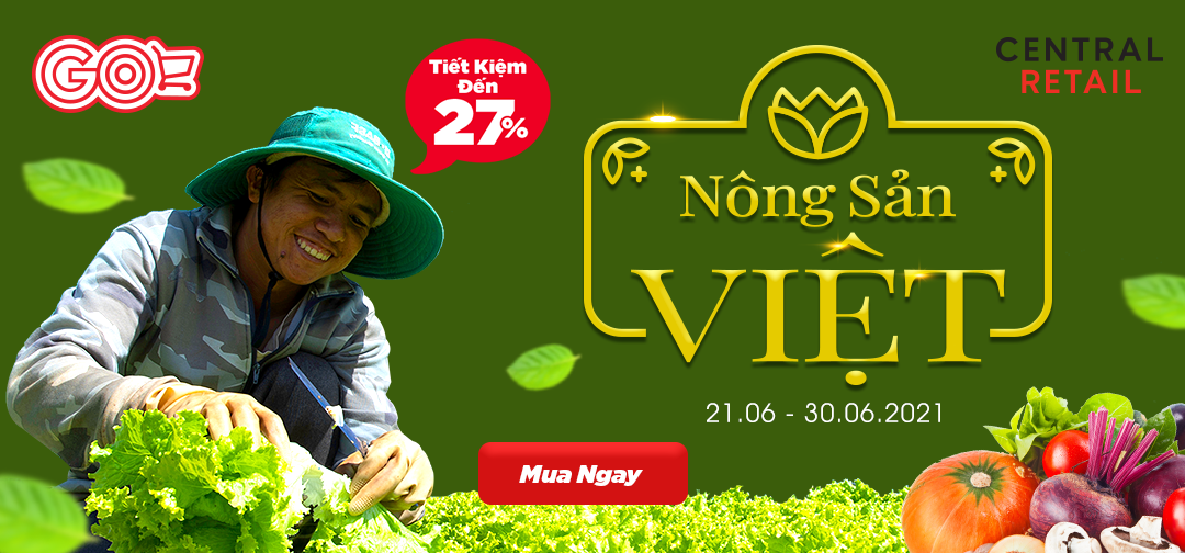 ĐẬP TAN MÙA HÈ BẰNG CƠN LỐC “XANH” NÔNG SẢN VIỆT TỪ GO!