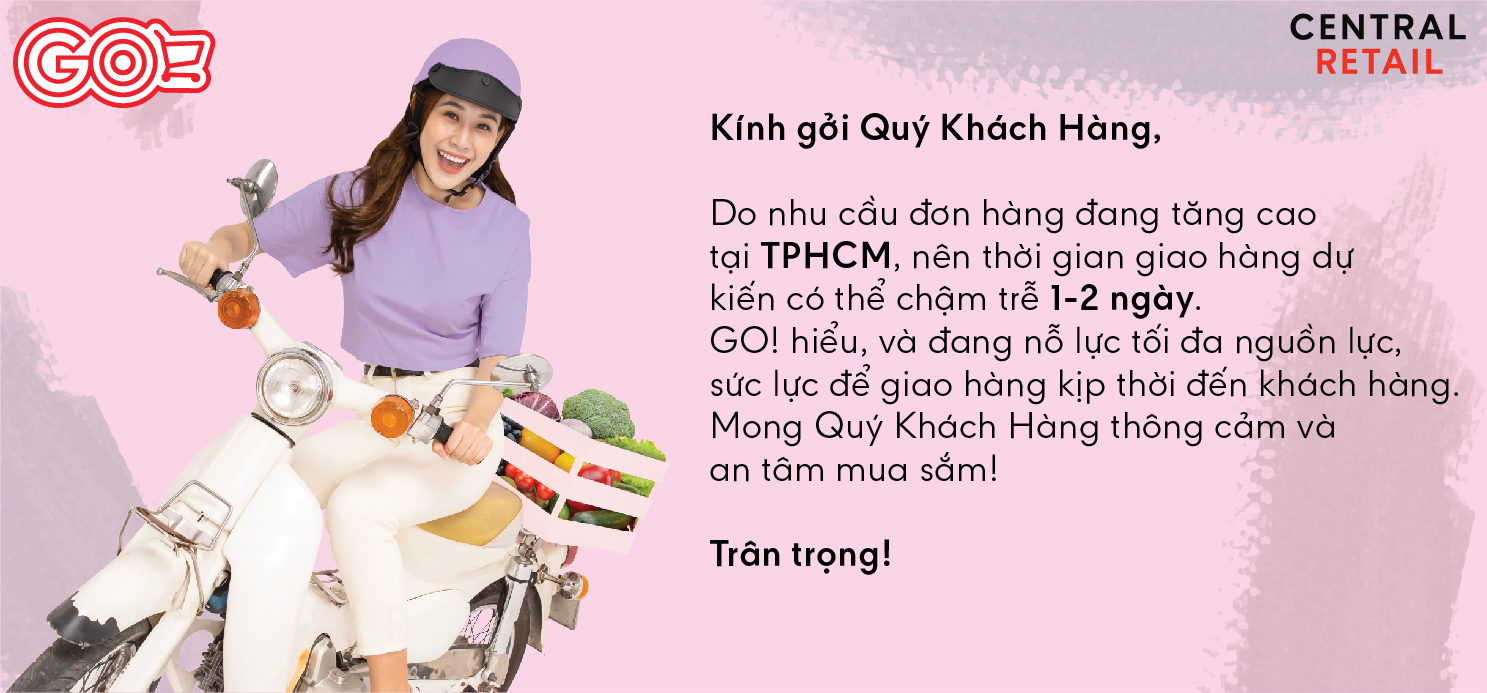 THÔNG BÁO THAY ĐỔI TẠM THỜI THỜI GIAN GIAO HÀNG 