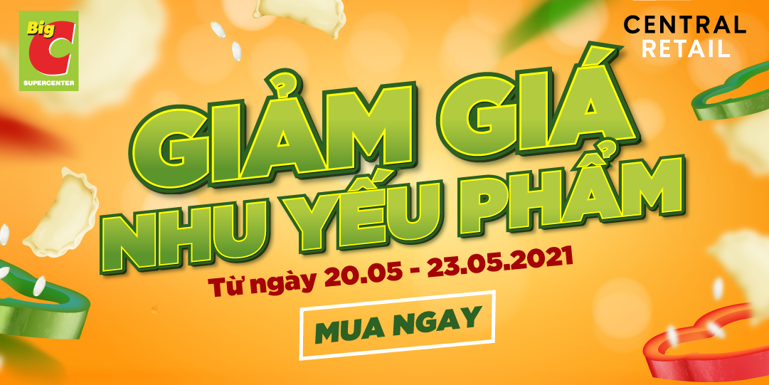 Big C BÙNG NỔ GIẢM GIÁ NHU YẾU PHẨM CHỈ TỪ 5.300VND