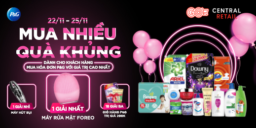 KHỎE ĐẸP TẠI GIA, CÙNG SĂN ƯU ĐÃI TẠI LỄ HỘI LÀM ĐẸP TỪ P&G NÀO