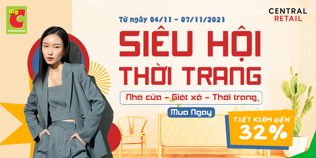 SIÊU HỘI THỜI TRANG, GIÁ SALE SỬNG SỐT ĐẾN 32%