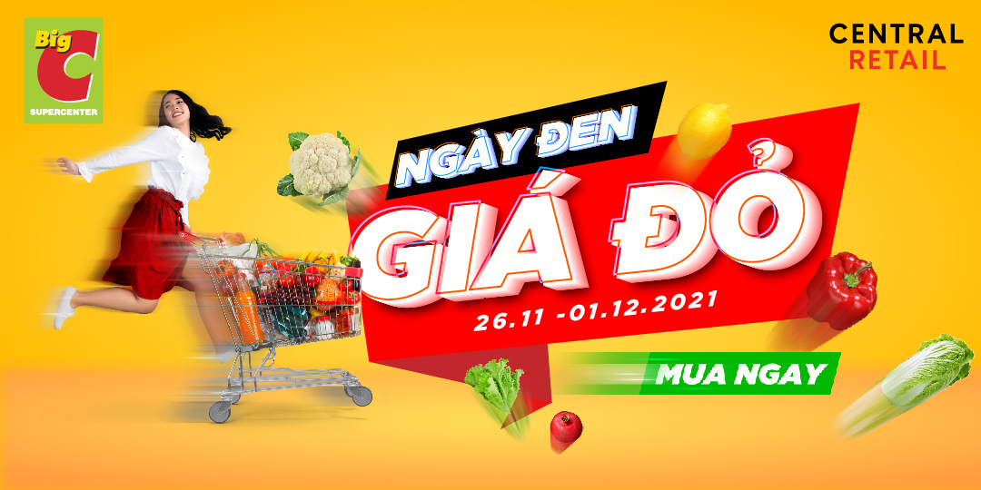 BLACK FRIDAY, Big C GIẢM GIÁ ĐẬM ĐÂY