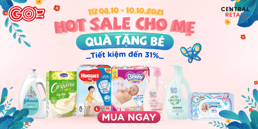 HOT SALE CHO MẸ, QUÀ CHO BÉ SIÊU HẤP DẪN - ĐỪNG BỎ LỠ!