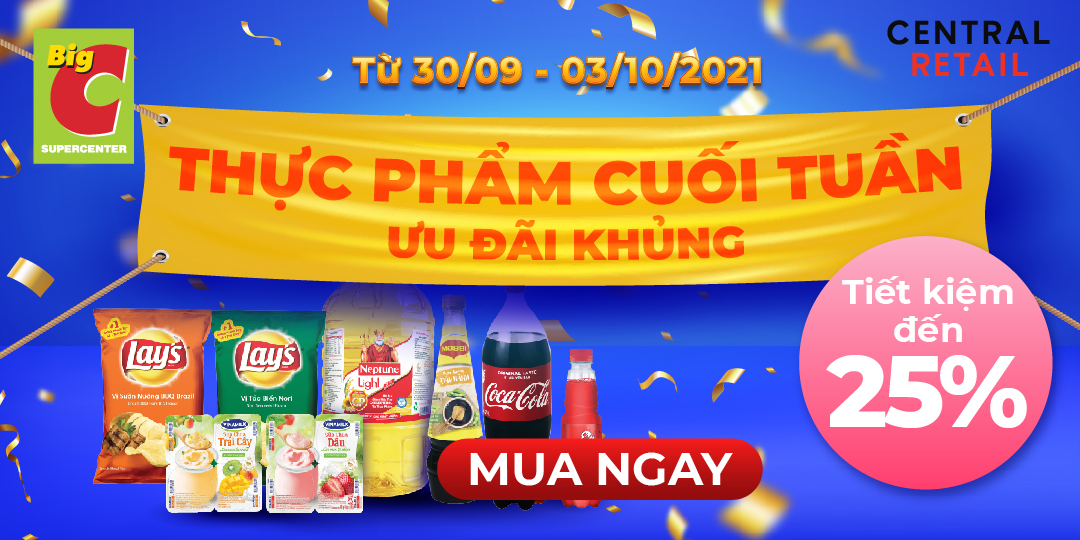 CUỐI TUẦN SĂN THỰC PHẨM - NHÂM NHI TẠI GIA, GIÁ GIẢM THẢ GA