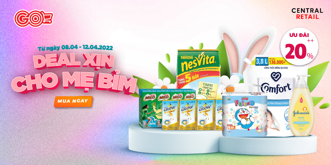 DEAL XỊN CHO MẸ BỈM - LINH ĐÌNH ƯU ĐÃI XỊN ĐẾN 20%