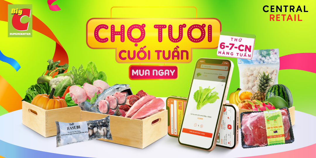 CUỐI TUẦN THƯ THẢ - MUA SẮM CỰC ĐÃ VỚI Big C