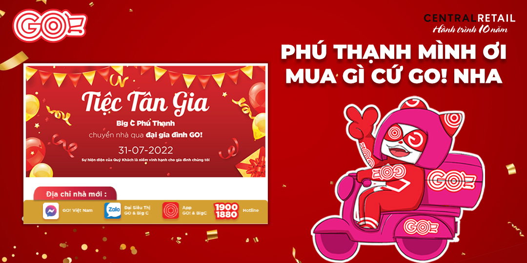 XIN CHÀO PHÚ THẠNH, GO! ĐÃ CÓ MẶT RỒI ĐÂY!!!