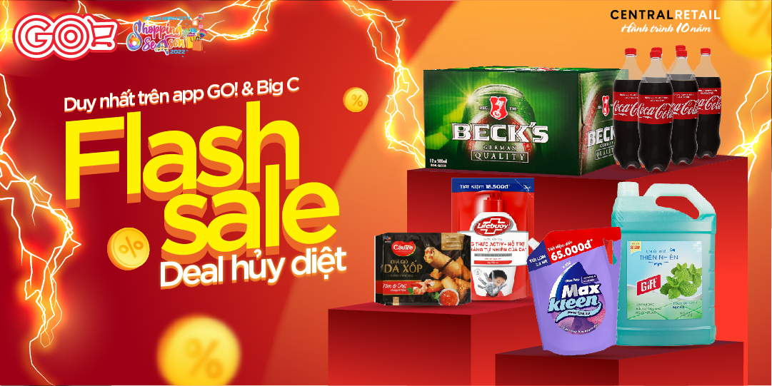 FLASH SALE HỦY DIỆT, KỊCH LIỆT RINH DEAL