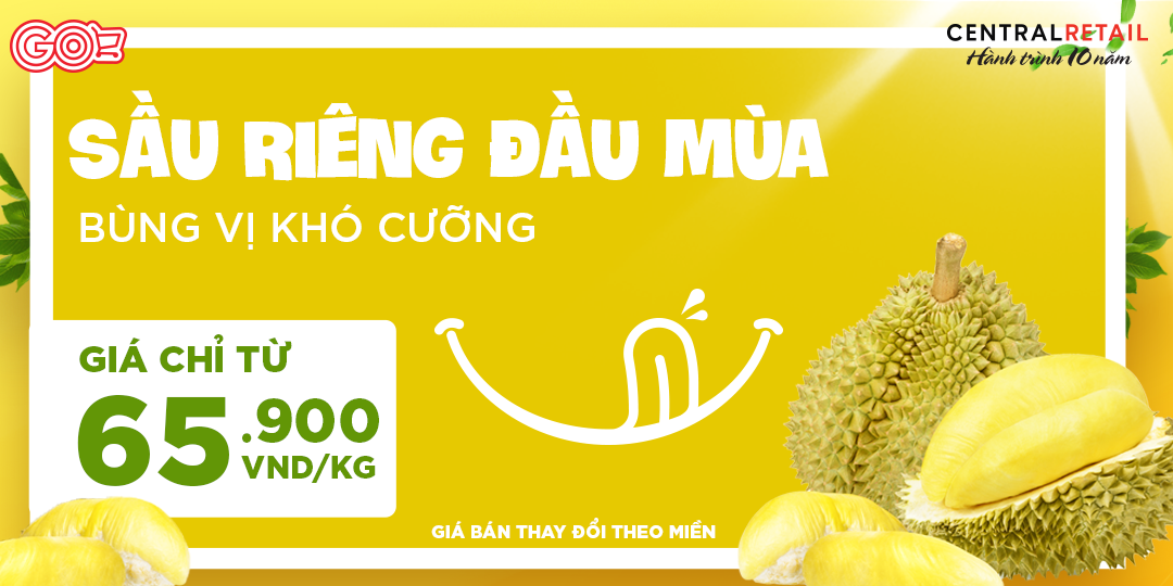 THƯỞNG THỨC SẦU RIÊNG CỰC ĐÃ CHỈ TỪ 65.900VND