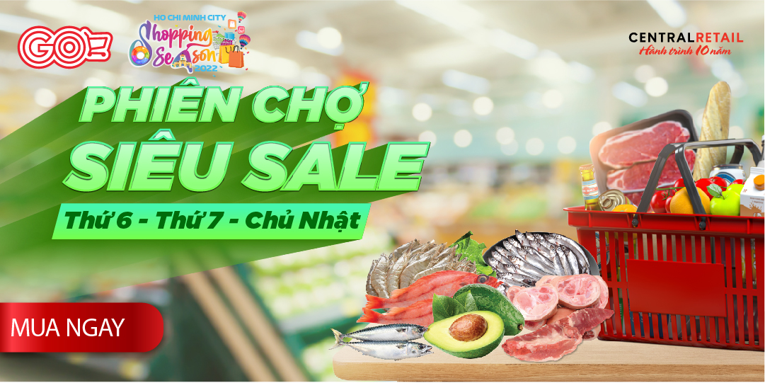 CHỢ PHIÊN CUỐI TUẦN, TUNG SALE XẢ LÁNG