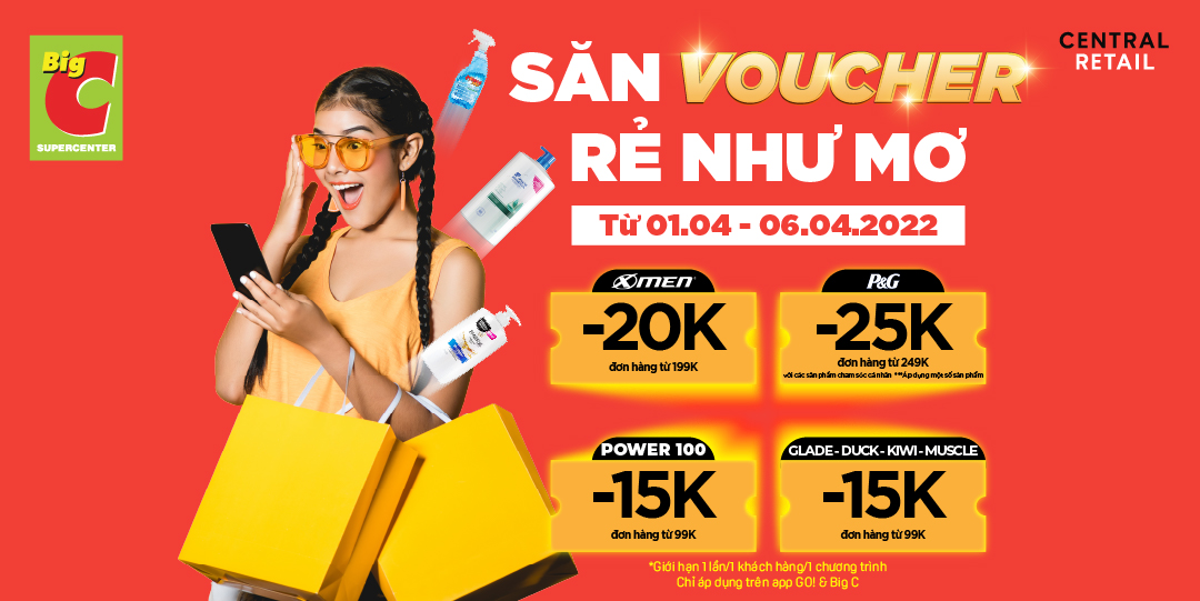 ƯU ĐÃI TOÀN SÀN - SIÊU VOUCHER 4.4 RẺ NHƯ MƠ