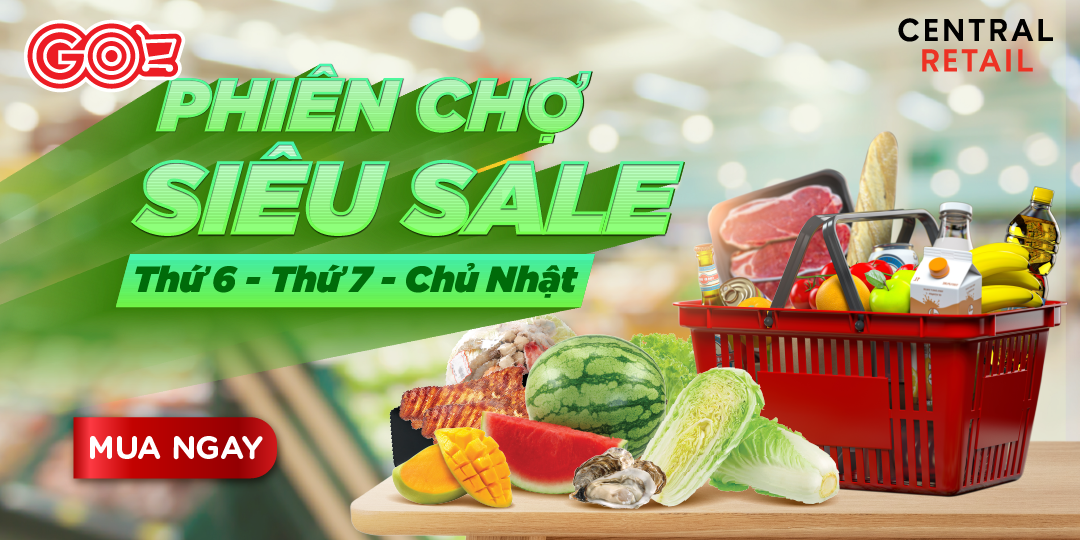 PHIÊN CHỢ SIÊU SALE 1.4 ƯU ĐÃI THẢ GA, MUA SẮM CỰC ĐÃ