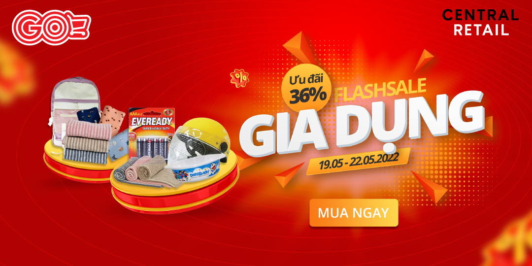 FLASHSALE GIA DỤNG - 4 NGÀY ĐẠI HẠI GIÁ ĐẾN 36%