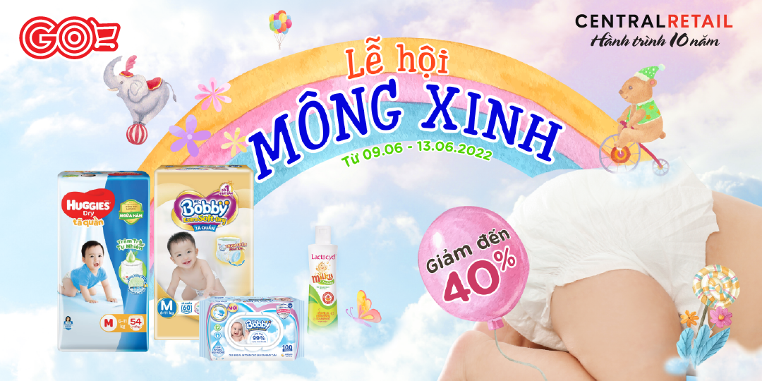 THAM GIA NGÀY HỘI BÉ YÊU, MẸ HƯỞNG LUÔN COMBO DEAL KHỦNG CÙNG QUÀ XỊN CHO BÉ