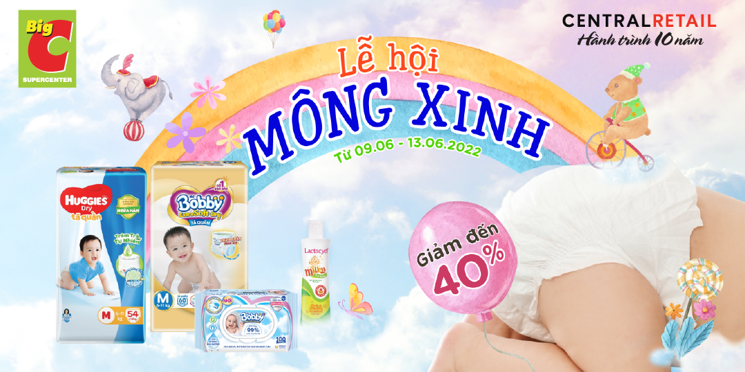 THAM GIA NGÀY HỘI BÉ YÊU, MẸ HƯỞNG LUÔN COMBO DEAL KHỦNG CÙNG QUÀ XỊN CHO BÉ