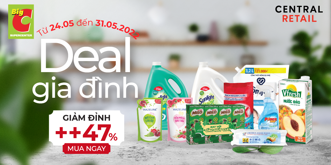 DEAL BIG C BAY GẦN NỬA GIÁ, KHÁCH IU CỨ VIỆC MUA SẮM THẢ GA