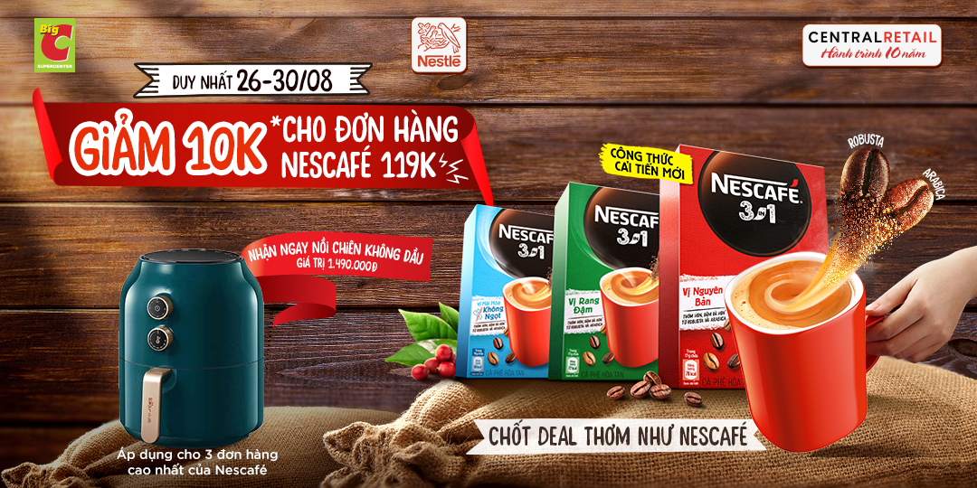 NGÀY THƯƠNG HIỆU, TRIỆU DEAL NESTLE GỌI MỜI