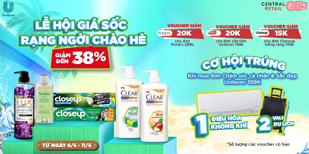 NGỒI MÁT LƯỚT APP,  ZALO GO! - HỐT LUÔN MƯA VOUCHERS LẪN QUÀ HOT TỪ UNILEVER